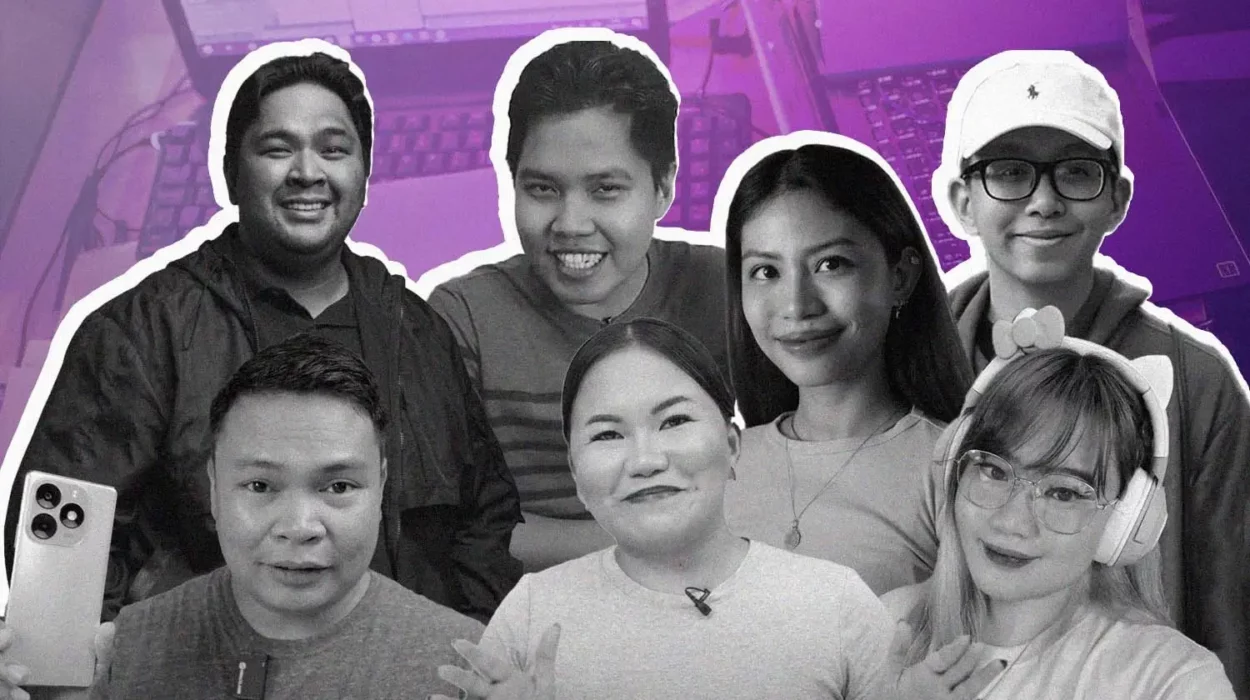 Photos of the 7 best tech influencers taking over.